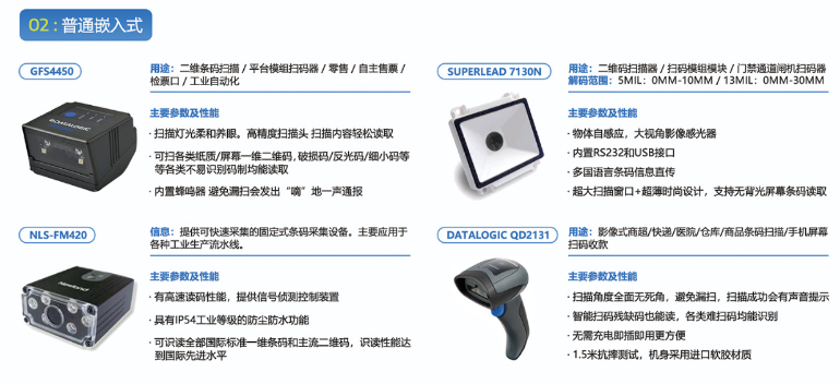 自助点餐机支付用扫描模组读取条码高效可靠,扫描模组