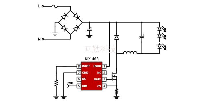 江苏kp1315spa隔离0-10v/pwm三合一调光芯片必易微kp代理原厂,必易微kp代理