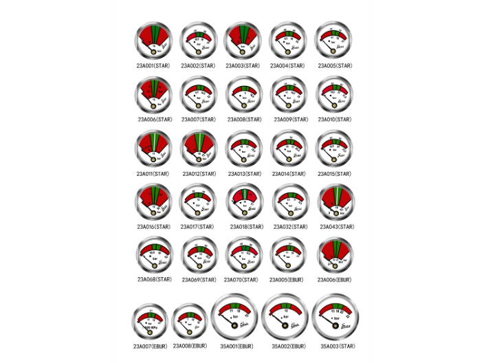 北京出口灭火器压力显示器,灭火器压力表